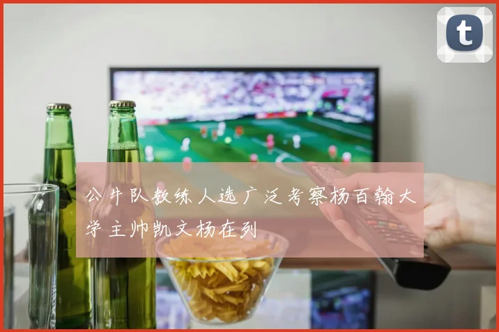 公牛队教练人选广泛考察杨百翰大学主帅凯文杨在列